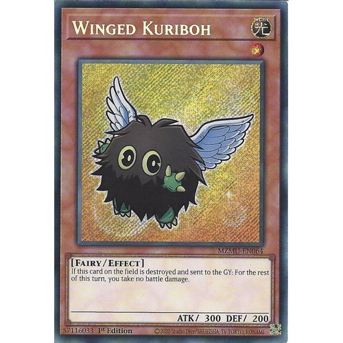 MZMU-EN064 Winged Kuriboh Secret Rare 1st Edition NM