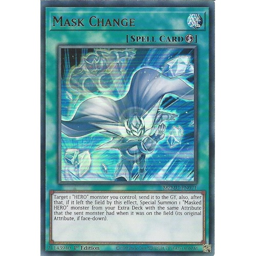 MZMU-EN071 Mask Change Ultra Rare 1st Edition NM