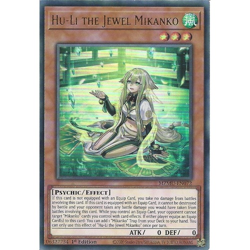 MZMU-EN072 Hu-Li the Jewel Mikanko Ultra Rare 1st Edition NM