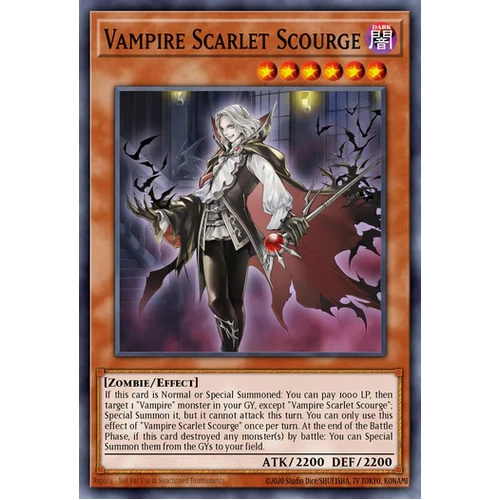 MZMU-EN086 Vampire Scarlet Scourge Rare 1st Edition NM