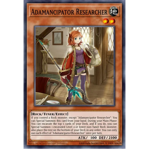 MZMU-EN092 Adamancipator Researcher Rare 1st Edition NM