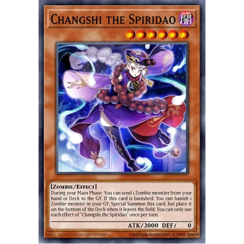 MZMU-EN097 Changshi the Spiridao Rare 1st Edition NM