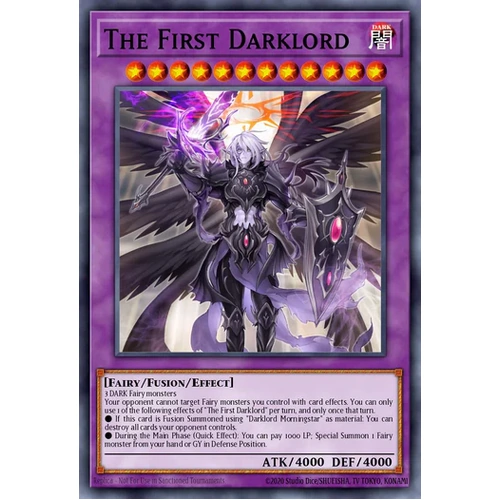 MZMU-EN100 The First Darklord Rare 1st Edition NM