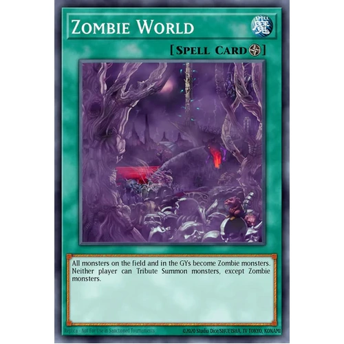 MZMU-EN109 Zombie World Rare 1st Edition NM