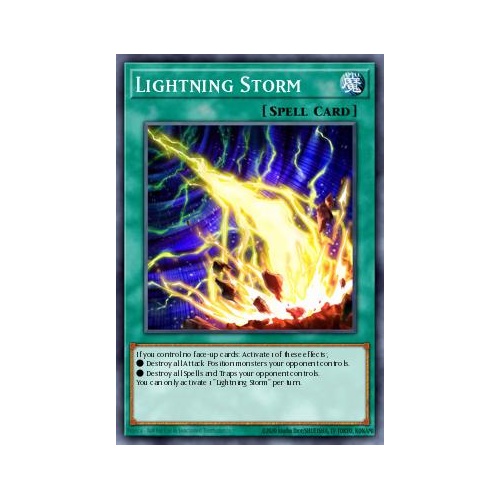 MZMU-EN116 Lightning Storm Rare 1st Edition NM