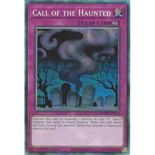 MZMU-EN118 Call of the Haunted Collector's Rare 1st Edition NM