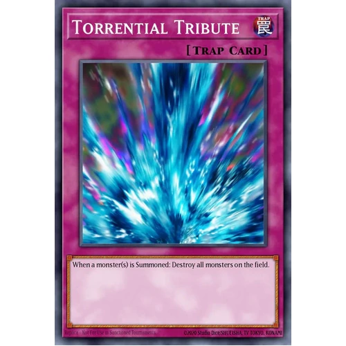 MZMU-EN119 Torrential Tribute Rare 1st Edition NM