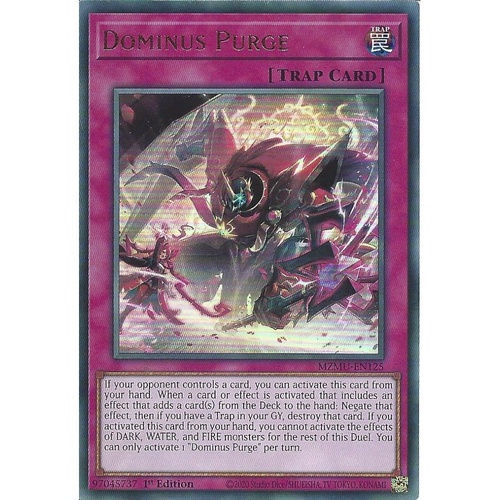 MZMU-EN125 Dominus Purge Ultra Rare 1st Edition NM