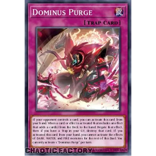 MZMU-EN125 Dominus Purge Ultra Rare 1st Edition NM