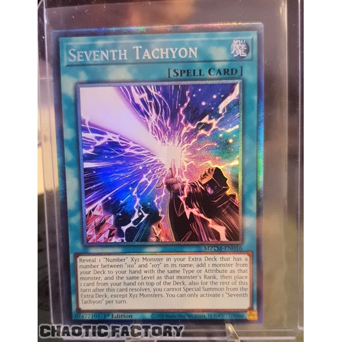 MZTM-EN016 Seventh Tachyon Collector's Rare 1st Edition NM