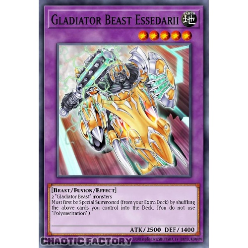 MZTM-EN085 Gladiator Beast Essedarii Rare 1st Edition NM
