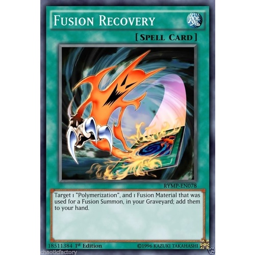 YUGIOH Fusion Recovery Common (various sets)