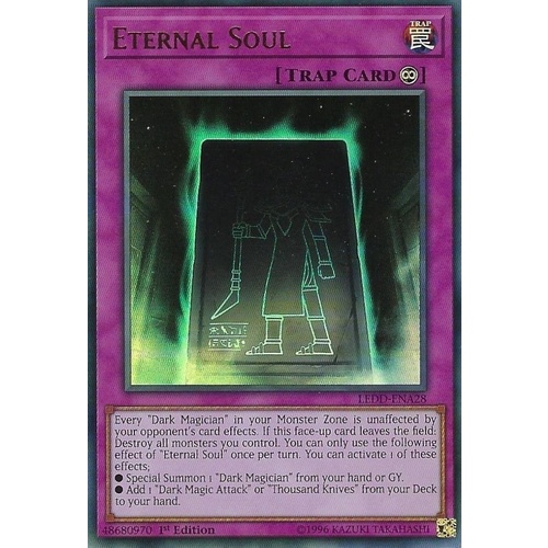 Yugioh LEDD-ENA28 Eternal Soul Ultra Rare 1st Edition NM