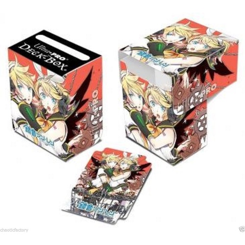 ULTRA PRO Hatsune Miku: Kagamine Rin/Len Full-View Deck Box