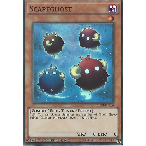 Scapeghost - SHVI-ENSE4 - Super Rare - Limited Edition NM