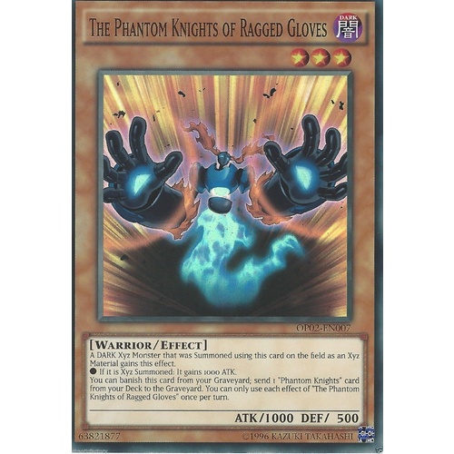 The Phantom Knights of Ragged Gloves - OP02-EN007 - Super Rare NM