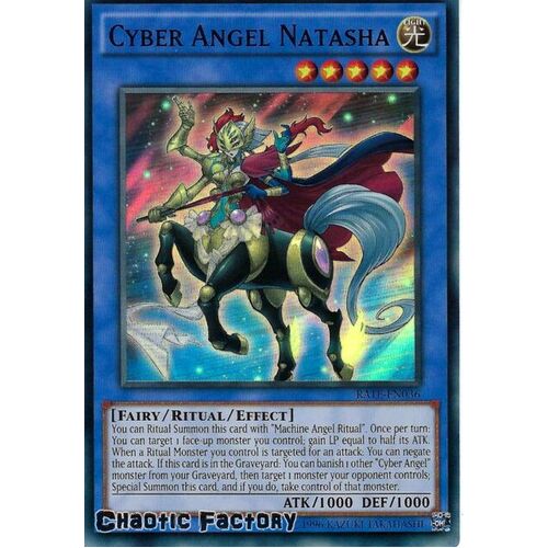 Cyber Angel Natasha - RATE-EN036 - Super Rare 1st Edition NM