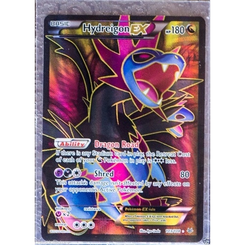 POKEMON TCG Hydreigon EX Full Art 103/108 Roaring Skies