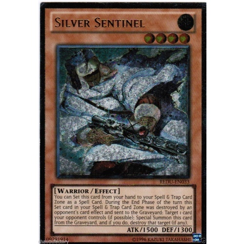 Yugioh Silver Sentinel Ultimate Rare REDU-EN033