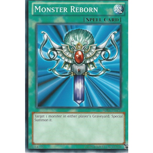 Monster Reborn Common Mint (various set YGLD/SDBE/BP02/LED7 ETC)