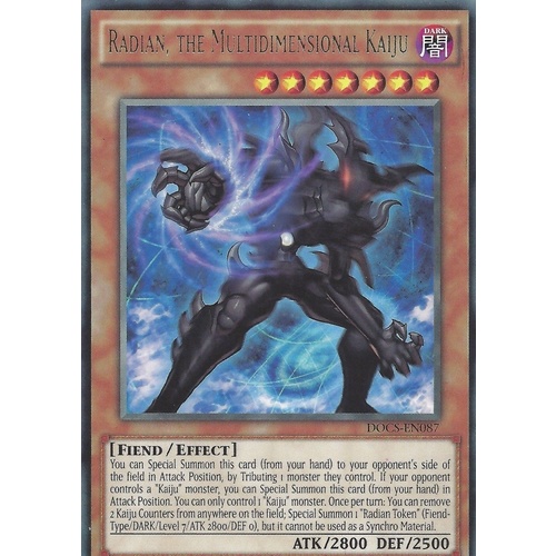 YUGIOH Radian, the Multidimensional Kaiju - DOCS-EN087 - Rare