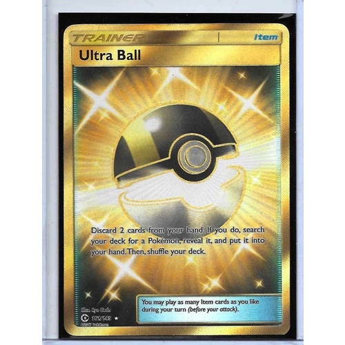 Pokemon TCG Ultra Ball - 161/149 - Secret Rare - Sun & Moon (Base Set) NM