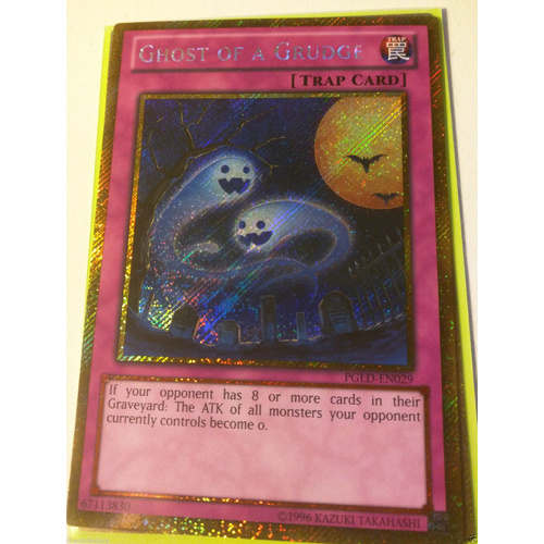 Yu-Gi-Oh Ghost of Grudge - PGLD-EN029 - Gold Secret 