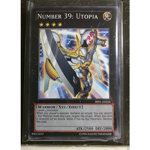 YuGiOh Number 39: Utopia - BP01-EN024 - Rare  Battle Pack