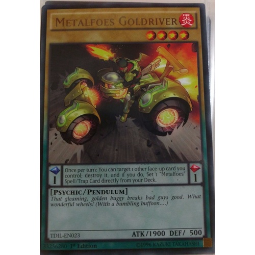 YU-GI-OH! Metalfoes Goldriver - TDIL-EN023 - Rare