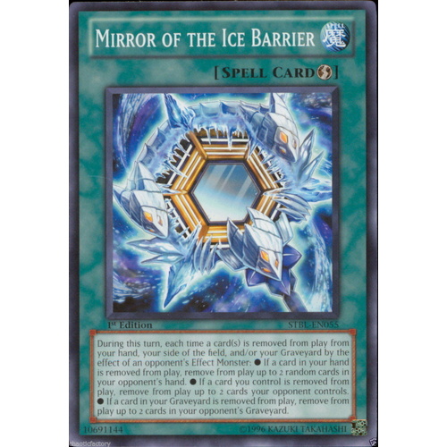 Yu-Gi-Oh! Mirror of the Ice Barrier STBL-EN055 Common 1st Edition AUSTRALIA x3