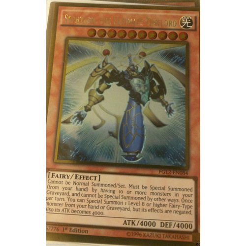 YUGIOH PGL2-EN084 Sephylon, the Ultimate Timelord GOLD