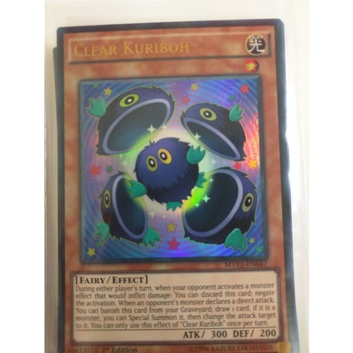 YU-GI-OH! CLEAR KURIBOH MVP1-EN047 ULTRA 1ST EDITION