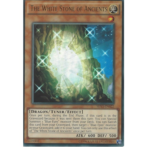 YUGIOH The White Stone of Ancients - SHVI-EN022 - Ultra Rare