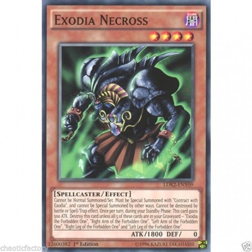 Yugioh Exodia Necross LDK2-ENY09 Limited Edition (Common) 1st Edition