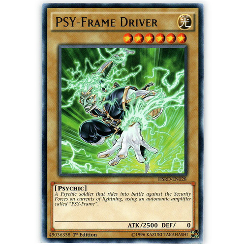 Yugioh PSY-Frame Driver Rare HSRD-EN028 NM/M