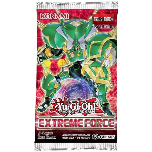 Yugioh  Extreme Force Booster Pack Factory Sealed