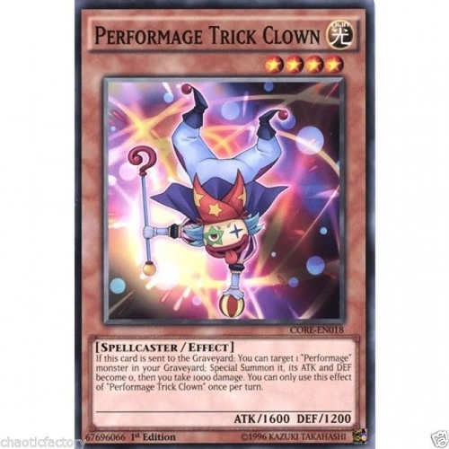 YU-GI-OH! Performage Trick Clown - CORE-EN018 - Common 1st Edition