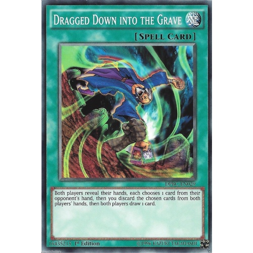 YUGIOH Dragged Down Into the Grave - DPBC-EN029 - Common 1st Edition