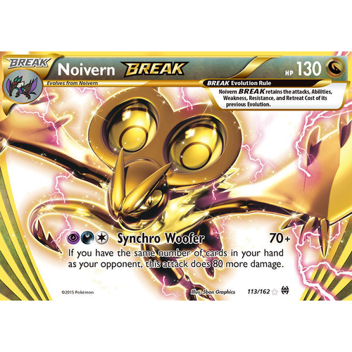 POKEMON TCG Noivern Break - 113/162 - Break Rare - XY: Breakthrough