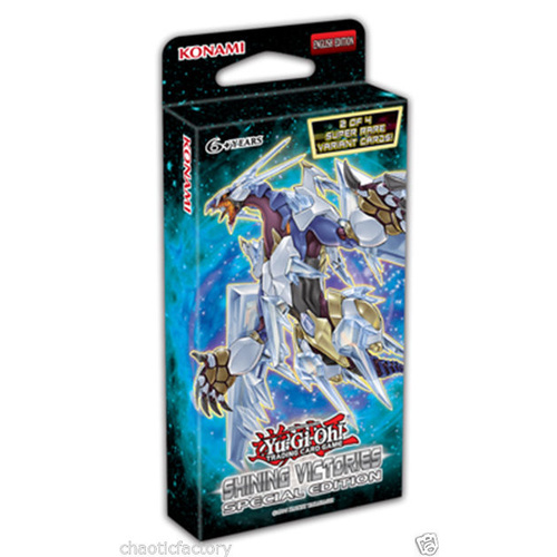 YUGIOH Shining Victories Special Edition Pack (Crystal wing/Sage/Blue eyes