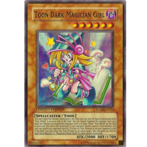 Yugioh Toon Dark Magician Girl *Ultra Rare* JUMP-EN010 NM/M