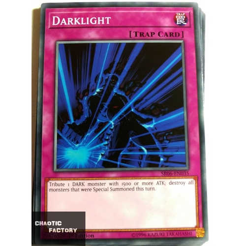 Yugioh SR06-EN035 Darklight Common 1st Edition NM