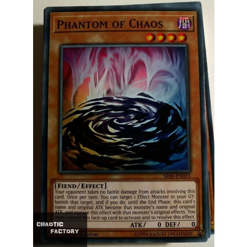 Yugioh SR06-EN015 Phantom of Chaos Common 1st Edition NM