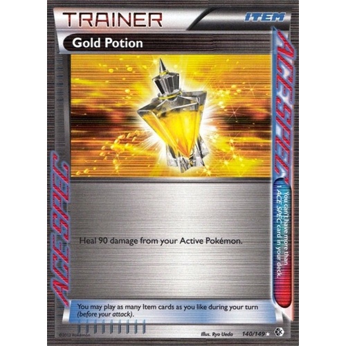 POKEMON TCG Boundaries Crossed Gold Potion 140/149 Near Mint