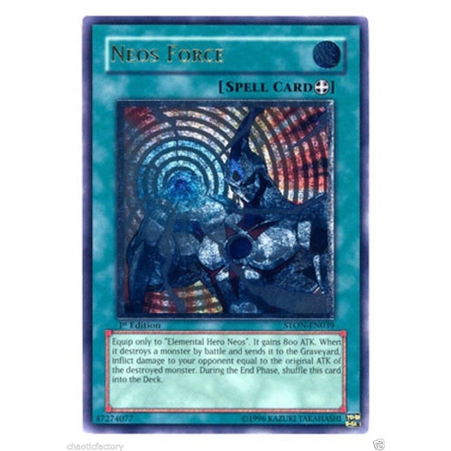 Yu-Gi-Oh! - STON-EN039 - NEOS FORCE (ultimate rare holo) - NM/Mint