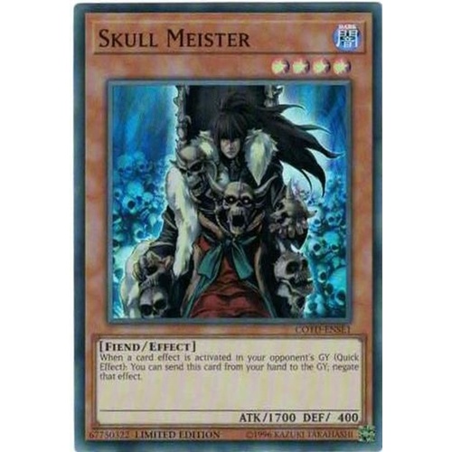 COTD-ENSE1 Skull Meister Super Rare NM