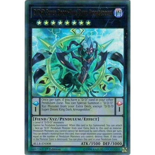 BLLR-EN008 D/D/D Super Doom King Dark Armageddon Ultra Rare 1st EDITION NM 
