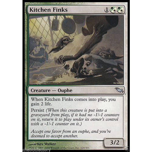Kitchen Finks x 1 Shadowmoor uncommon NM Modern Magic mtg
