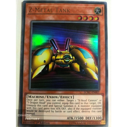 LCKC-EN007 Z-Metal Tank Ultra Rare 1st Edition