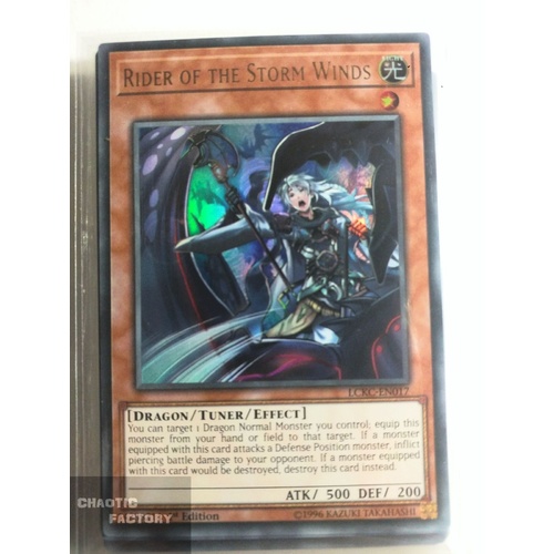 LCKC-EN017 Rider of the Storm Winds Ultra Rare 1st Edition